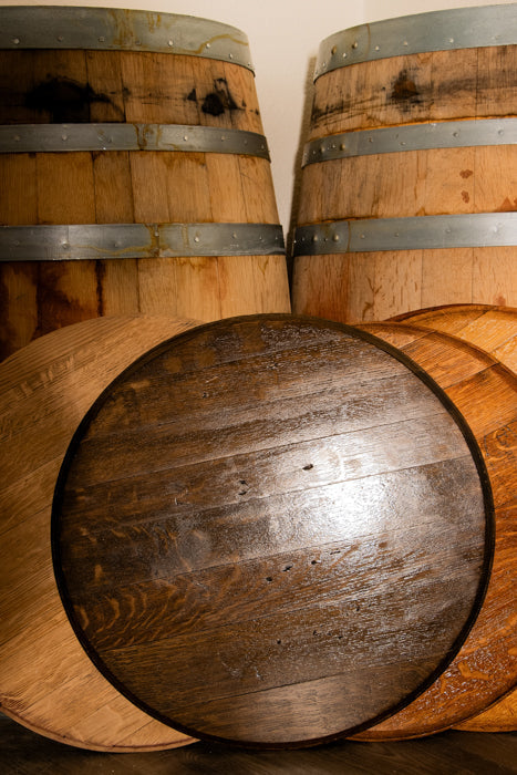 Clean & Stained Barrel Lids