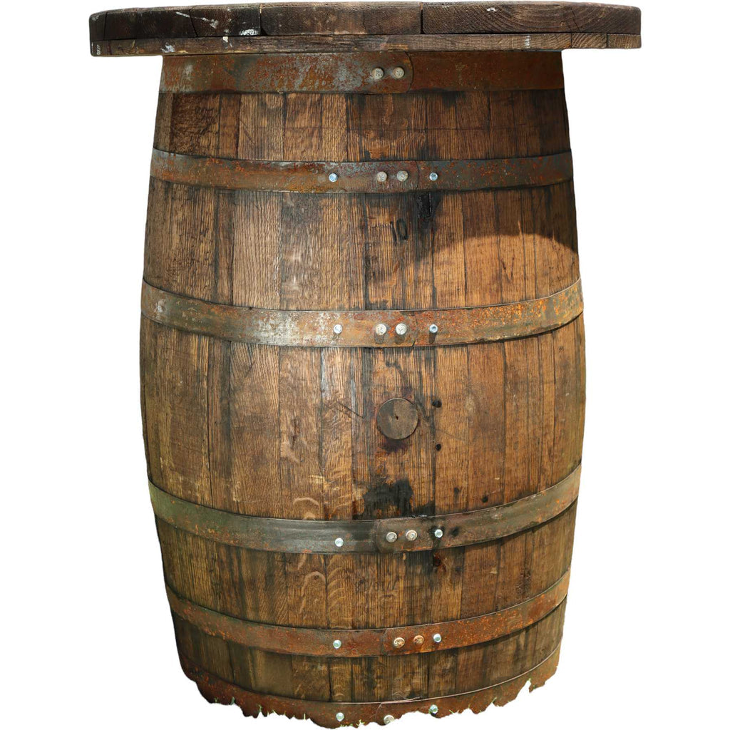 Small Whiskey Barrel Table