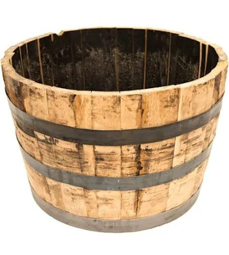 Whiskey Barrel Planter